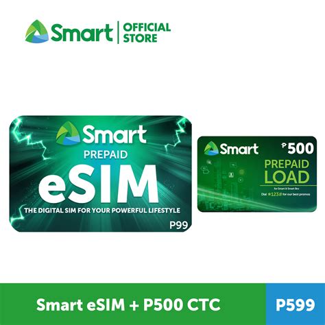 eSIM and Load Card Smart eSIM + P300 Load Card 